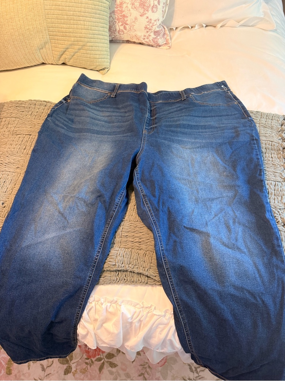 Terra & Sky Dark Blue Flare Jeans